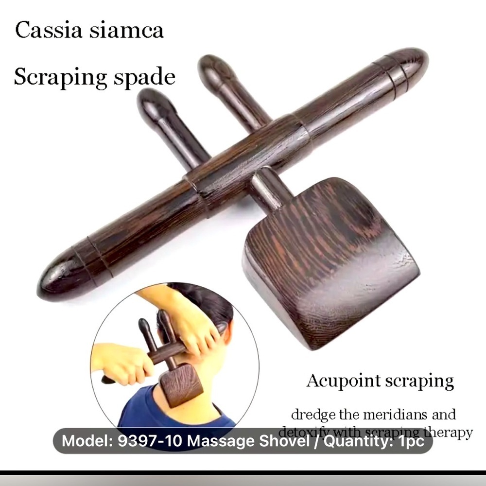 Sandalwood Gua Sha Massage Tool Scraping l|for Pain Relief, Muscle Relaxation​​